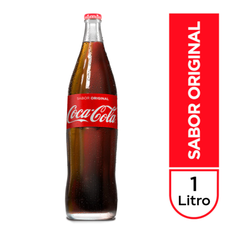 Coca-Cola 1Litro Vidrio