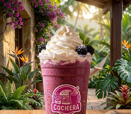 Frappe Mora Leche Grande