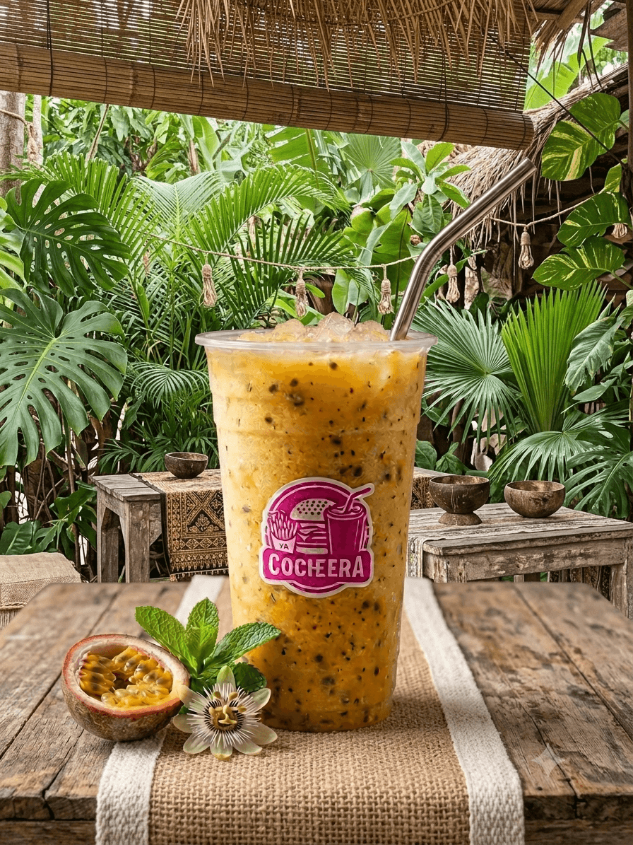 Frappe Maracuya Leche Grande